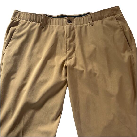 Under Armour The Showdown Golf Pants Men's 42X30.5 Beige Performance Lightweight - Picture 5 of 14